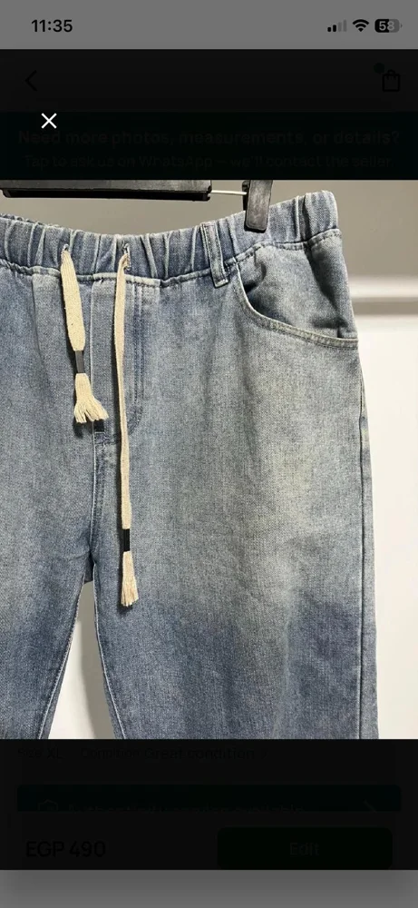 Jeans, size XL, photo 2
