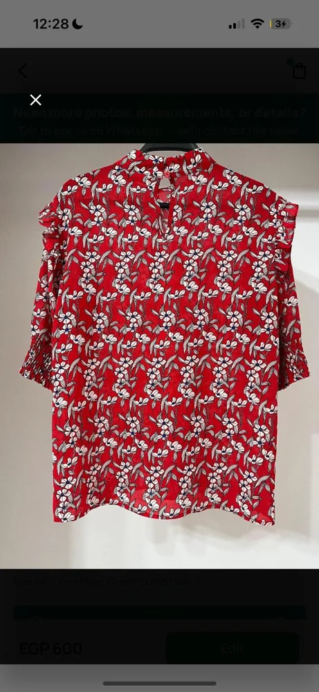 Villa Blouses, size M / 38 / 10, photo 3