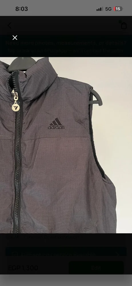 adidas Vests, size M, photo 3