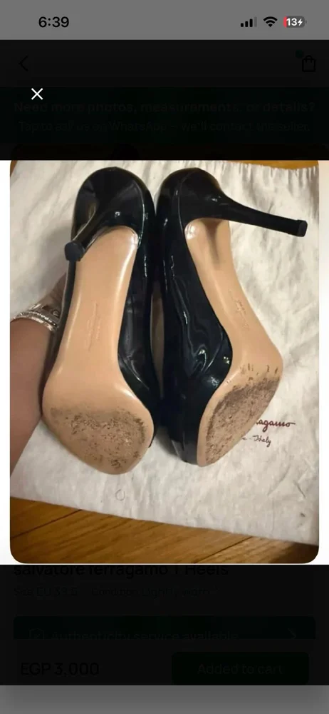 Salvatore Ferragamo Pumps, size 39.5, photo 3