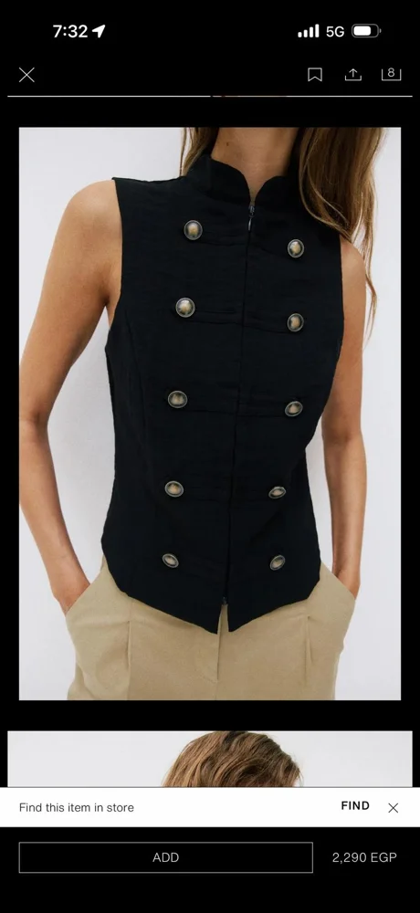 Zara Vests