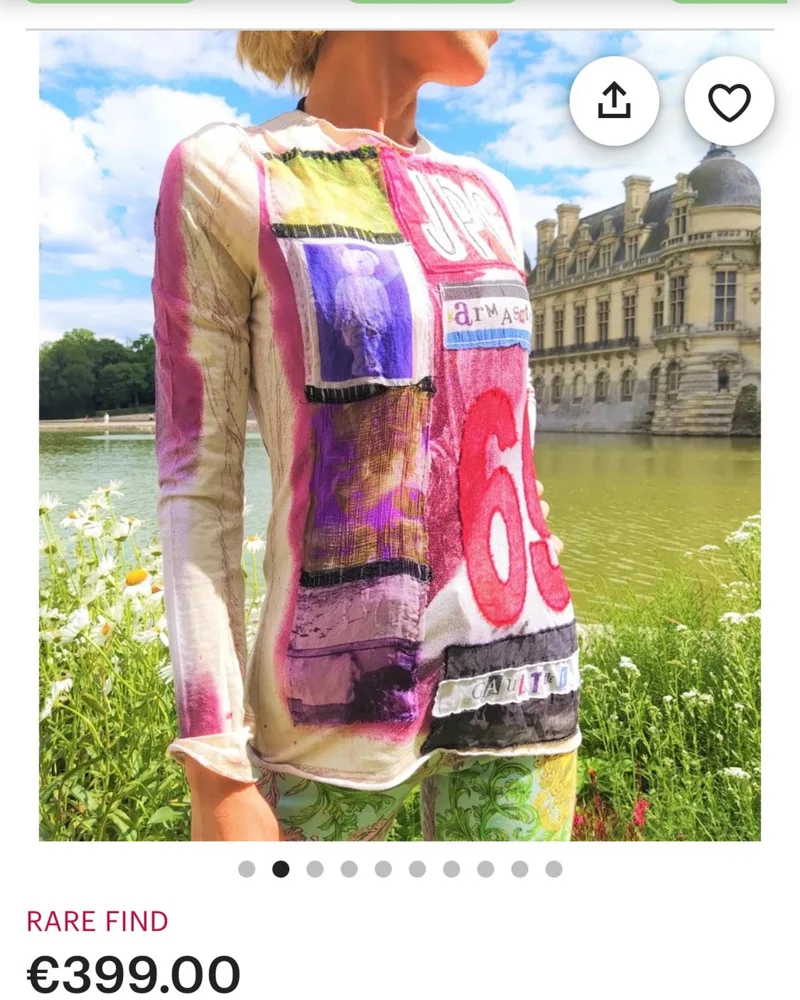 Jean Paul Gaultier Long Sleeve, size M / 38 / 10, photo 3