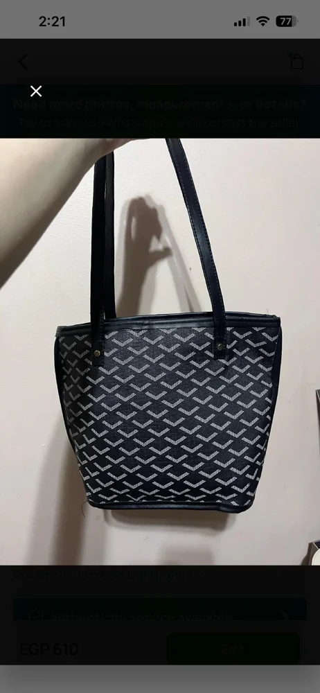 Goyard Shoulder Bag, size Other, photo 2
