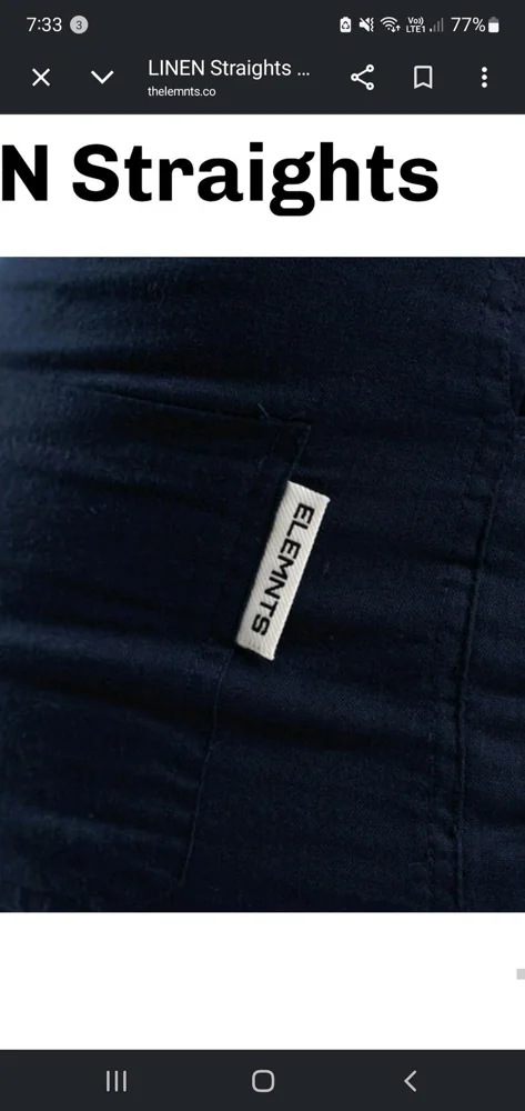 ELEMENTS Pants, size S / 36 / 8, photo 4