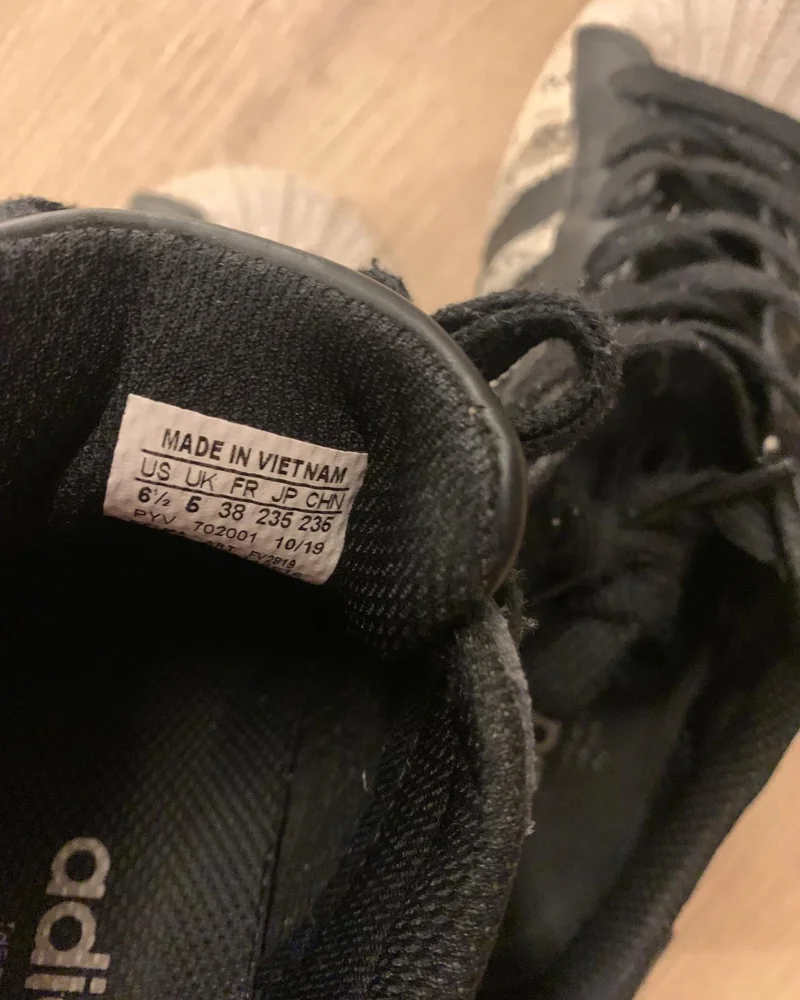 adidas Superstar Sneakers, size 36.5, photo 4