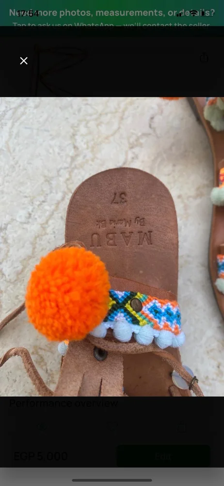 Sandals, size 37, photo 5