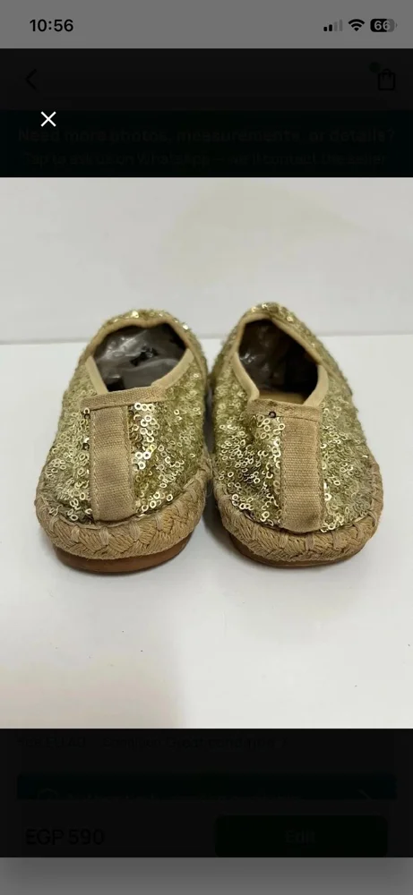 Flats, size 39.5, photo 3