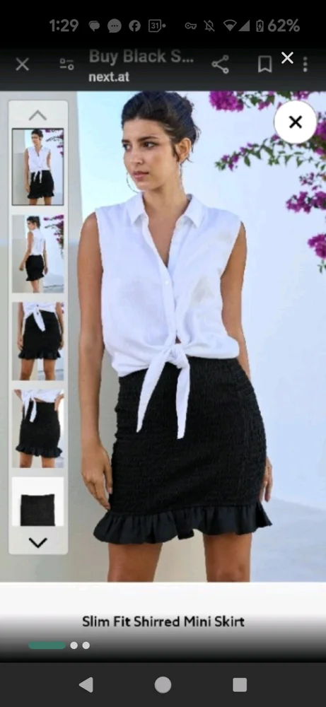 Next Skirts, size S / 36 / 8, photo 3