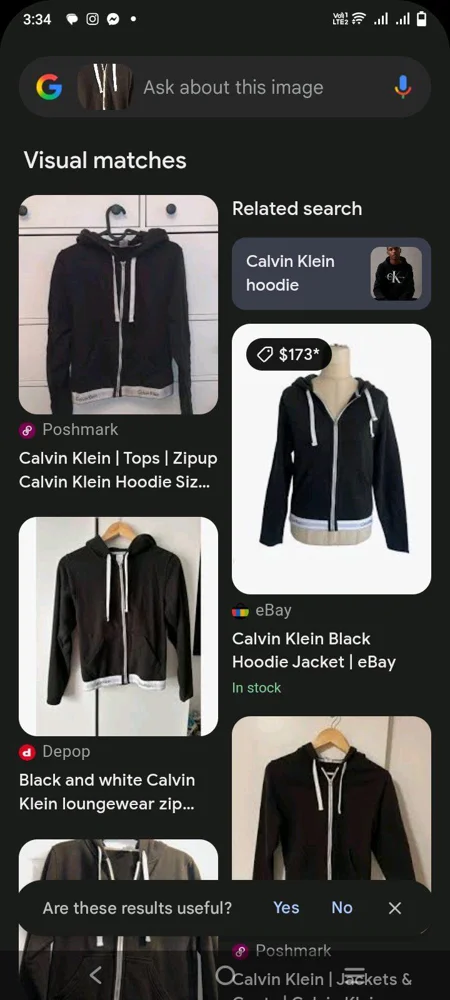 Calvin Klein Hoodies, size M / 38 / 10, photo 6