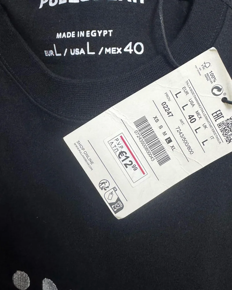 Pull & Bear T-shirts, size L, photo 4