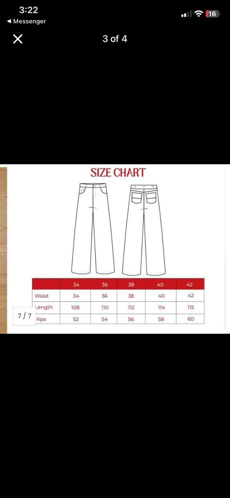Jeans, size L / 40 / 12, photo 3
