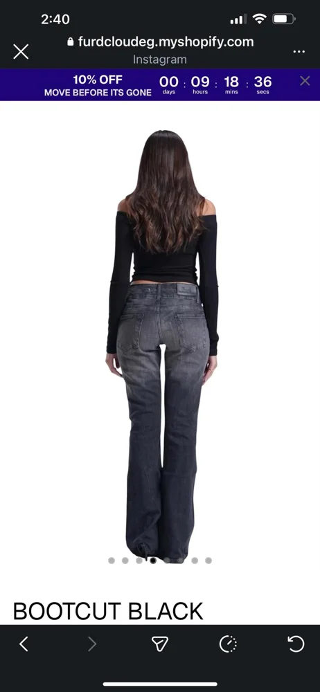 local brands Jeans, size L / 40 / 12, photo 2