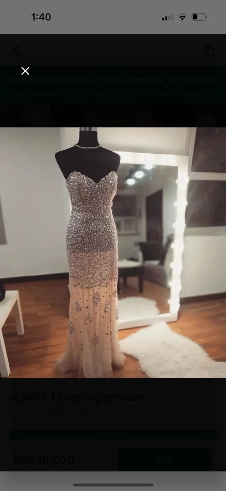 Jovani Maxi Dresses, size S / 36 / 8, photo 3