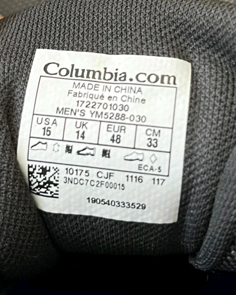 Columbia Sneakers, size 48, photo 4