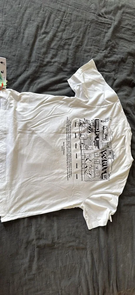 Off-White T-shirts, size L, photo 3