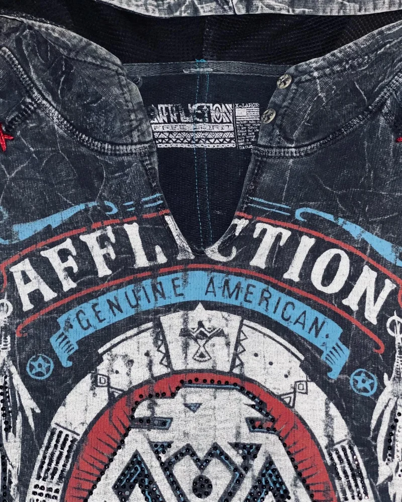Affliction Hoodies, size L, photo 2