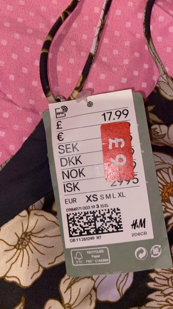 H&M Cami Tops, size XS / 34 / 6, photo 3