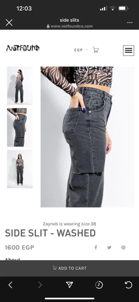 Notfound Co Jeans, size M / 38 / 10, photo 2