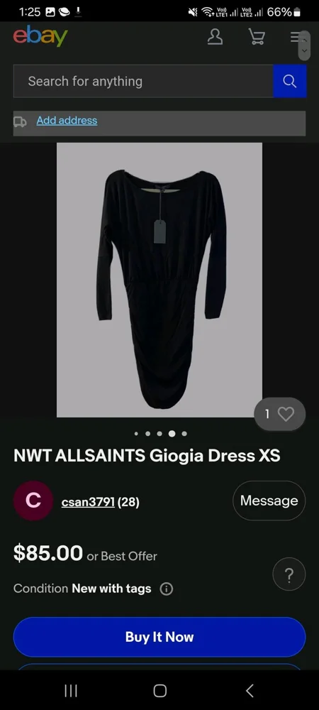 AllSaints Mini Dresses, size L / 40 / 12, photo 5