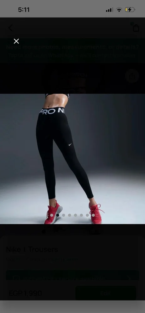 Nike Leggings, size M / 38 / 10, photo 2