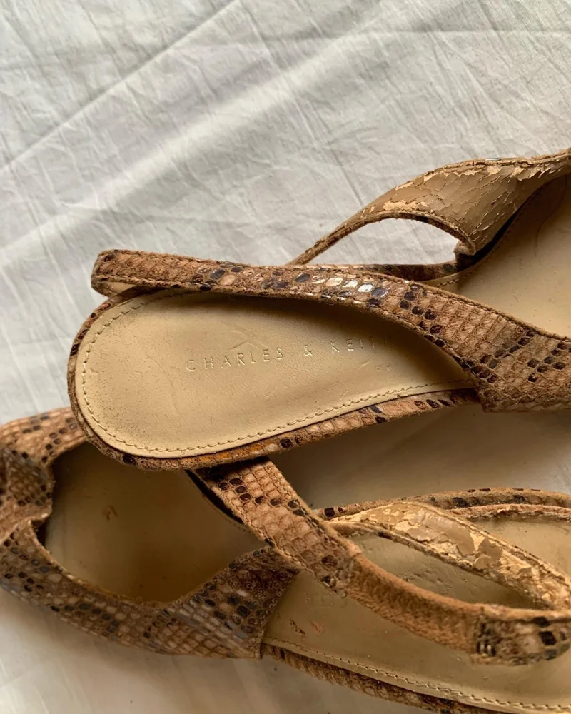 Charles & Keith Kitten Heels, size 38, photo 3