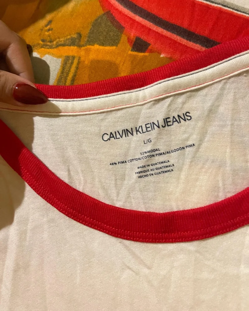 Calvin Klein Jeans T-shirts, size L / 40 / 12, photo 4