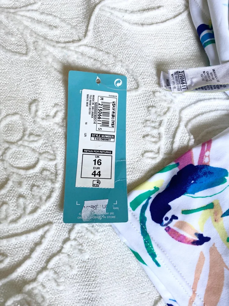 Marks & Spencer One-Piece Swimsuits, size XXL / 44 / 16, photo 5