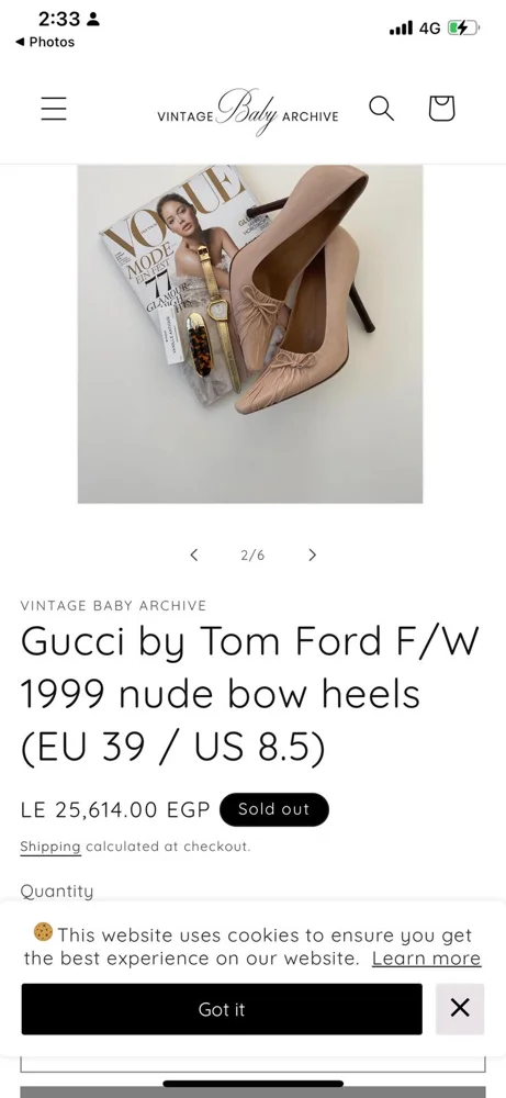 Gucci Pumps, size 37, photo 2