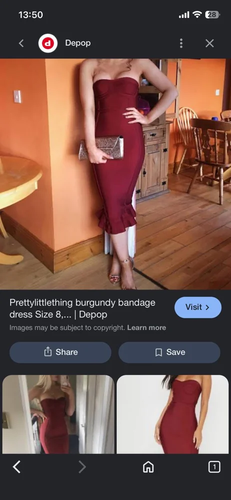 PrettyLittleThing Bodycon Dresses, size S / 36 / 8, photo 3