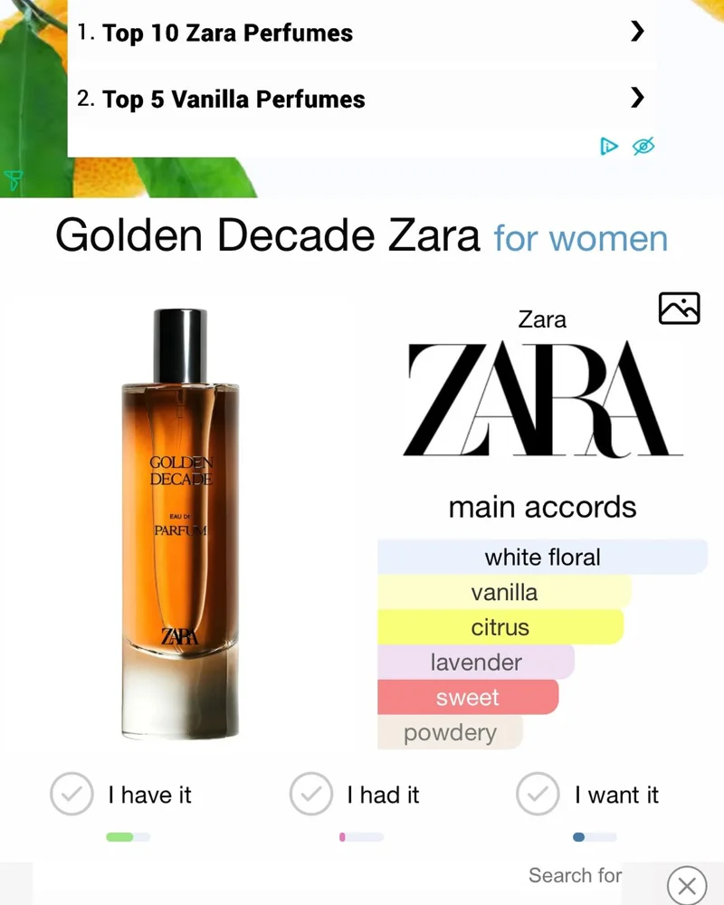 Zara Perfume, size No Size, photo 2