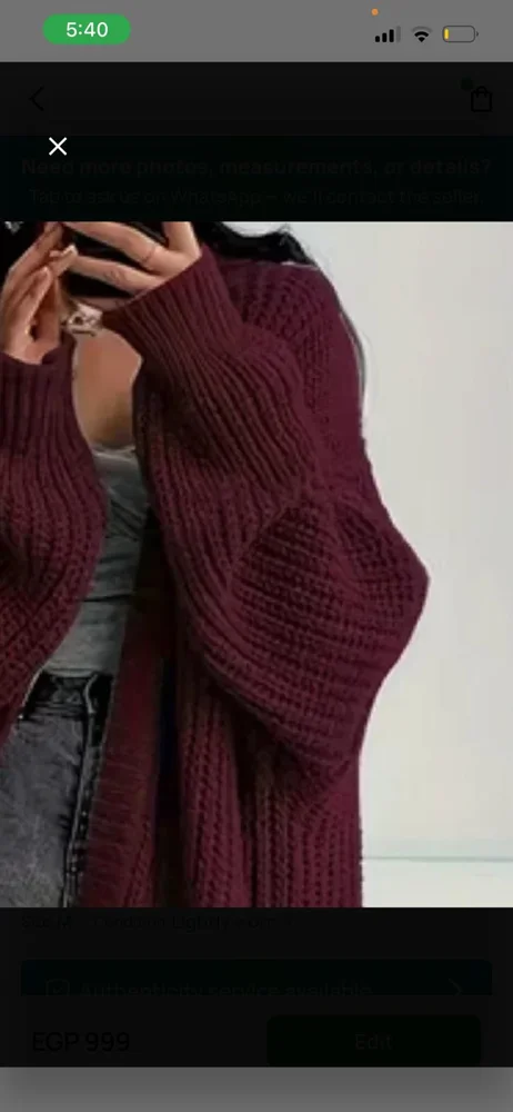 Cardigans, size One size, photo 3