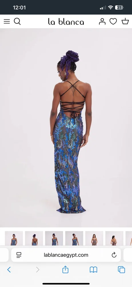 La blanca Party Dresses