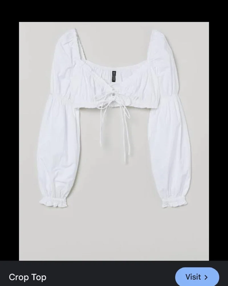 H&M Crop Tops, size L / 40 / 12, photo 2