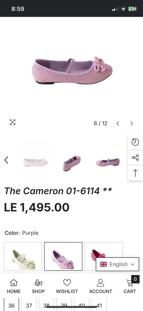 Pixi Flats, size 40, photo 2