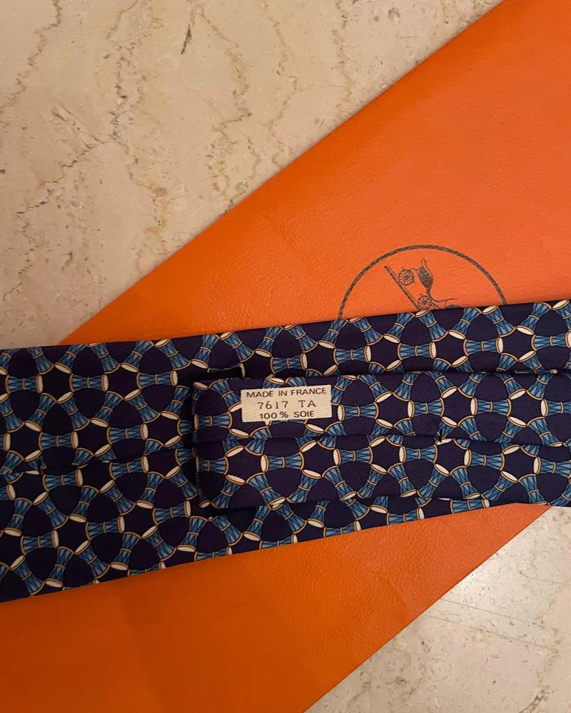 Hermès Ties, size One size, photo 5