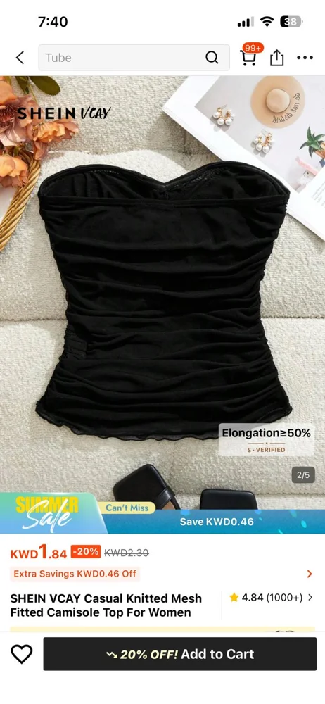 Shein Tank Tops, size M / 38 / 10, photo 2