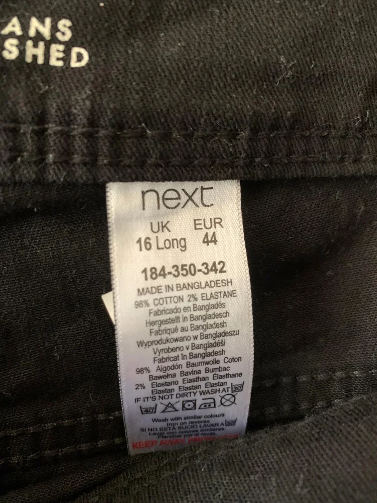 Next Jeans, size XXL / 44 / 16, photo 3