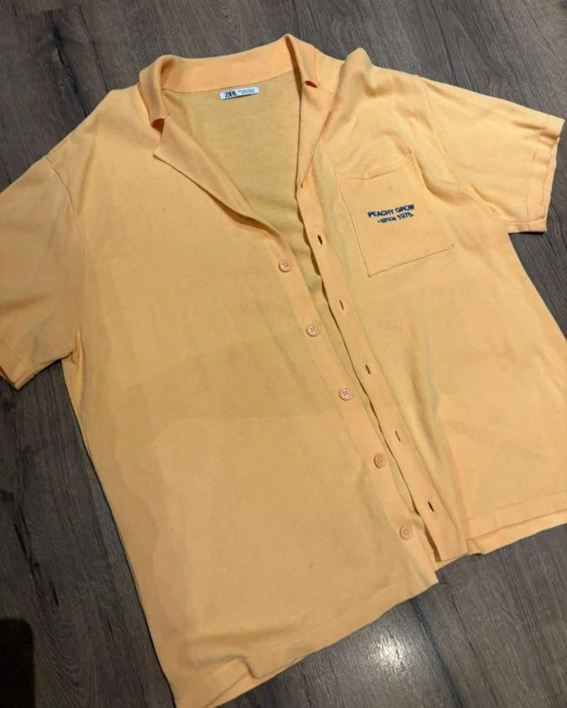 Zara Short Sleeve Shirts, size L, photo 3