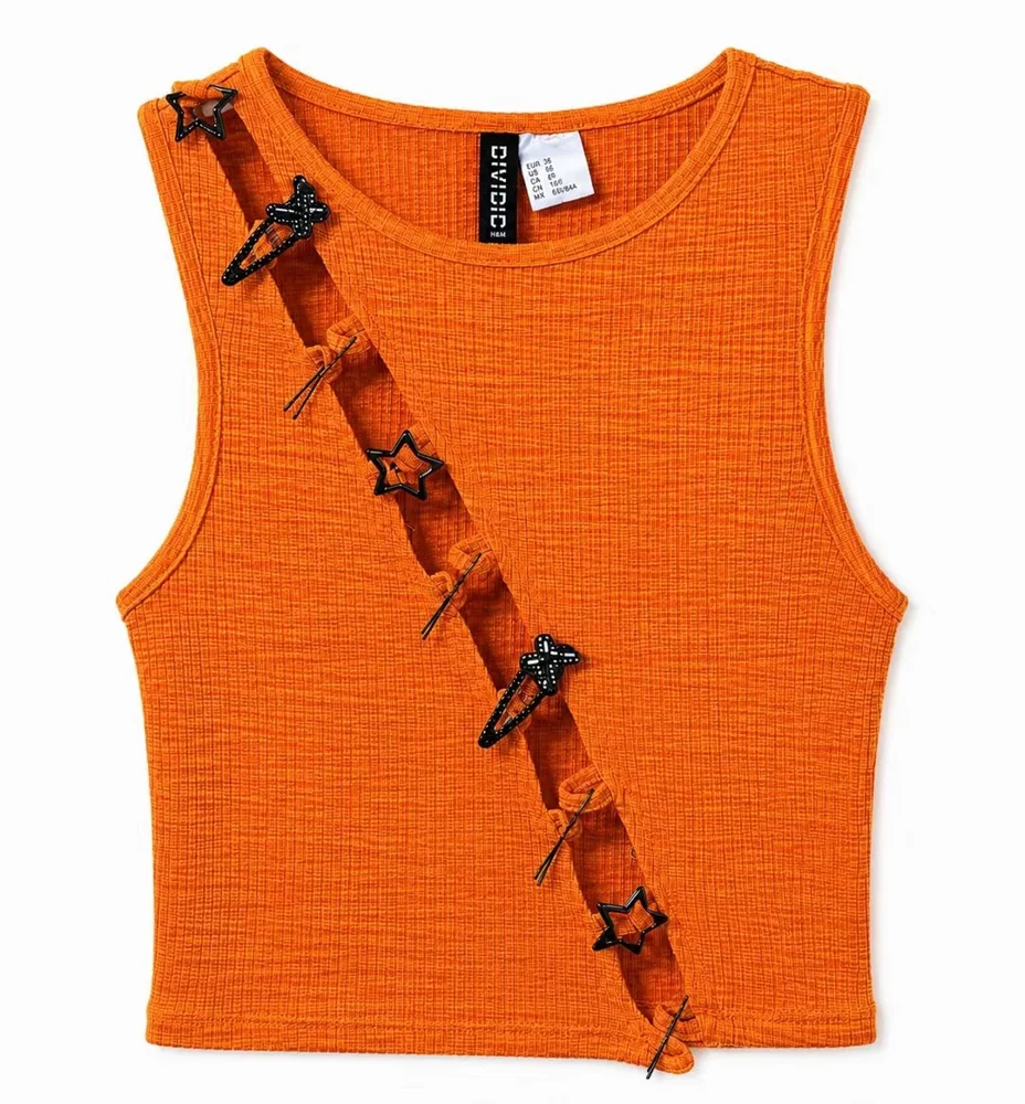 H&M Divided Crop Tops, size XS / 34 / 6, photo 4
