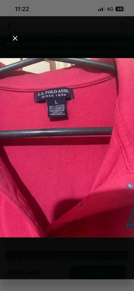 U.S. Polo Assn. Shirts, size L / 40 / 12, photo 3