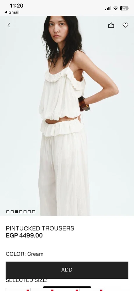 H&M Pants, size XS / 34 / 6, photo 3
