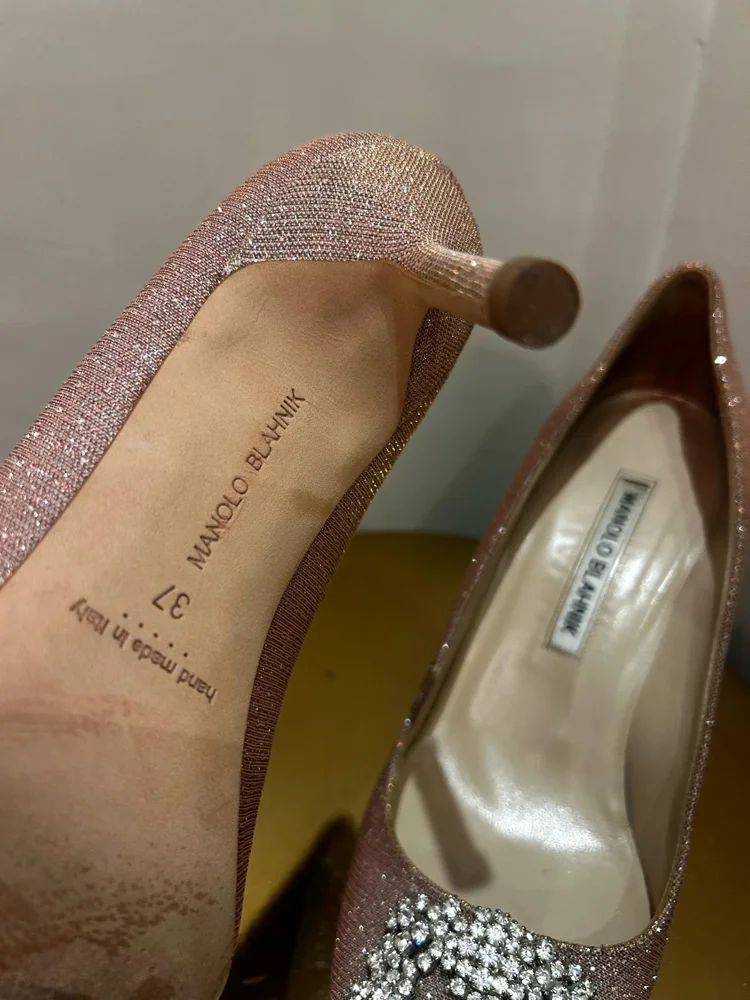 Manolo Blahnik Stiletto Heels, size 37, photo 6