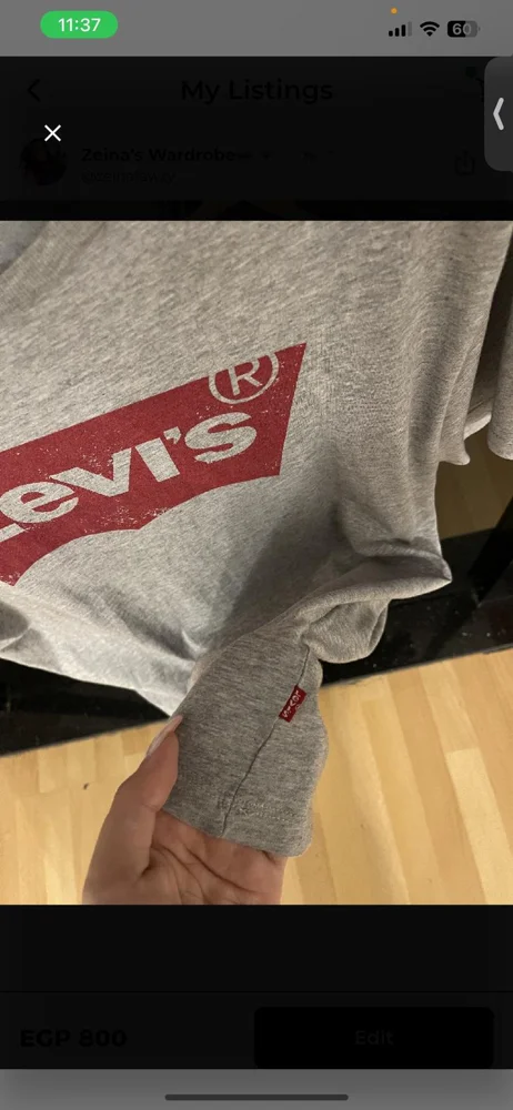 Levi's T-shirts, size M, photo 4