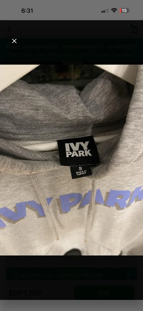 Ivy Park Hoodies, size S / 36 / 8, photo 2