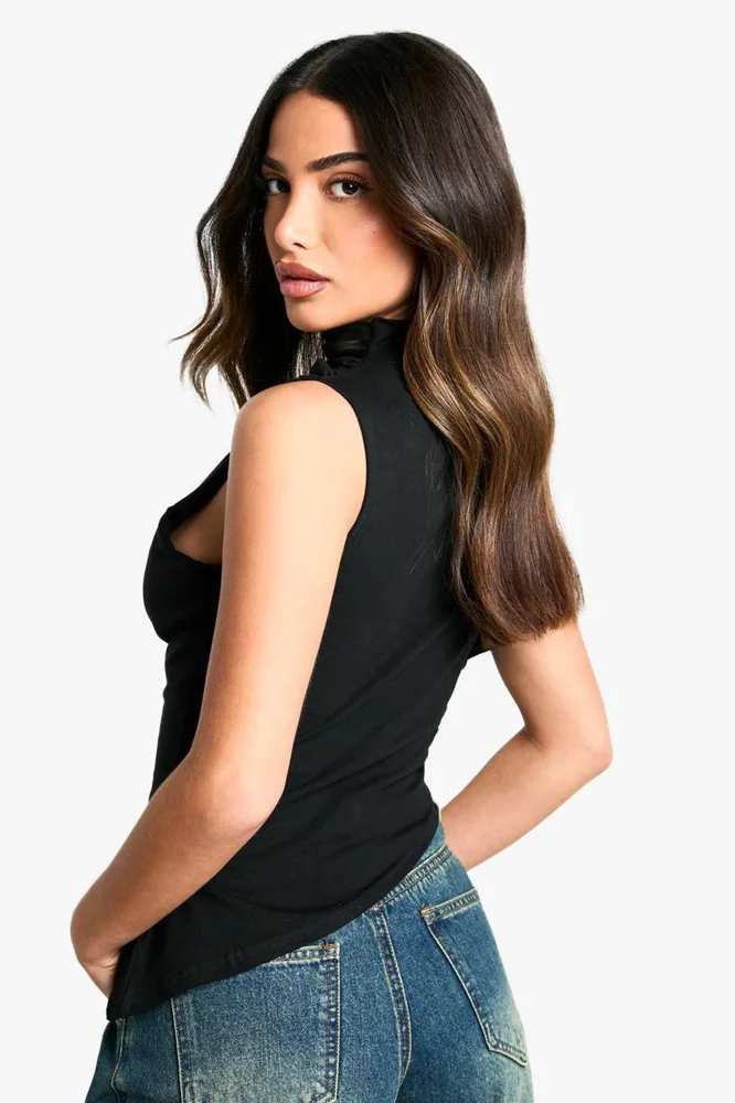 Boohoo Cami Tops, size S / 36 / 8, photo 4