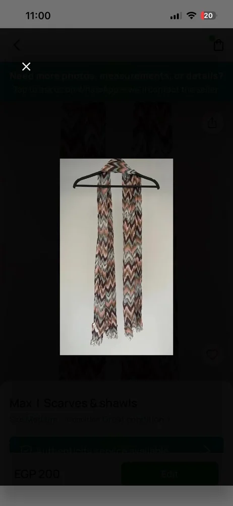 Max Scarves, size One size, photo 2