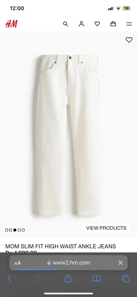 H&M Jeans, size L / 40 / 12, photo 3