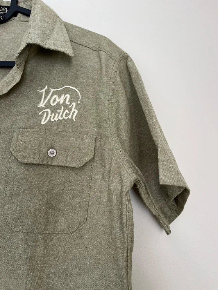 Von Dutch Button Down Shirts, size S, photo 6