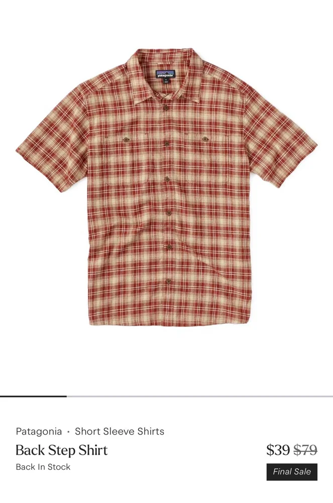 Patagonia Shirts, size M, photo 3