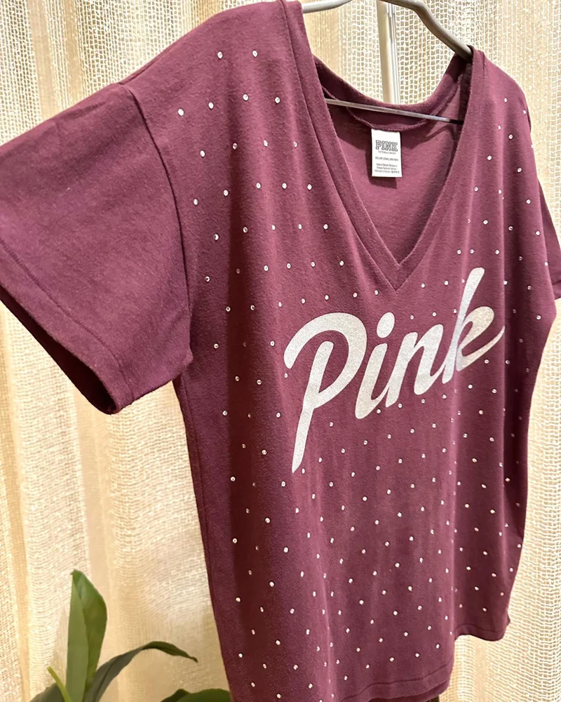 Pink T-shirts, size XS / 34 / 6, photo 3